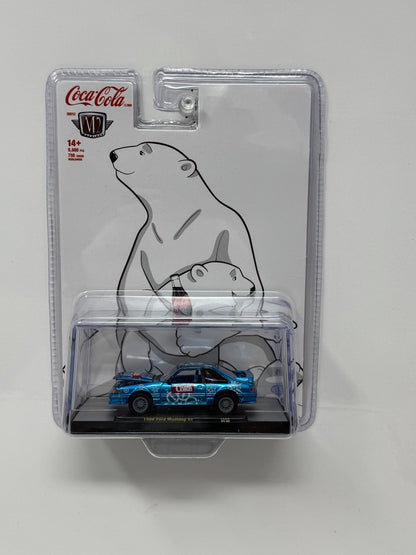 M2 Machines Coca-Cola 1988 Ford Mustang GT 1:64 Diecast