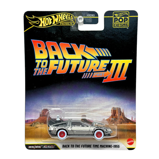 Hot Wheels Premium Back To The Future Time Machine 1955 1:64 Diecast