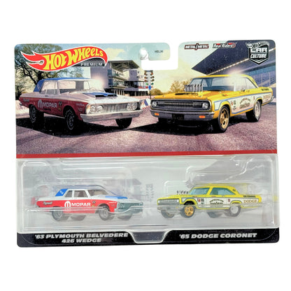 Hot Wheels Premium Car Culture Plymouth Belvedere & Dodge Coronet 1:64 Diecast