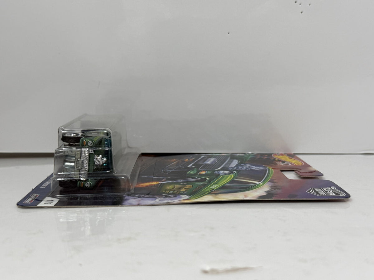 Hot Wheels Drag Strip Demons 1955 Chevy Bel Air Gasser 1:64 Diecast Real Riders