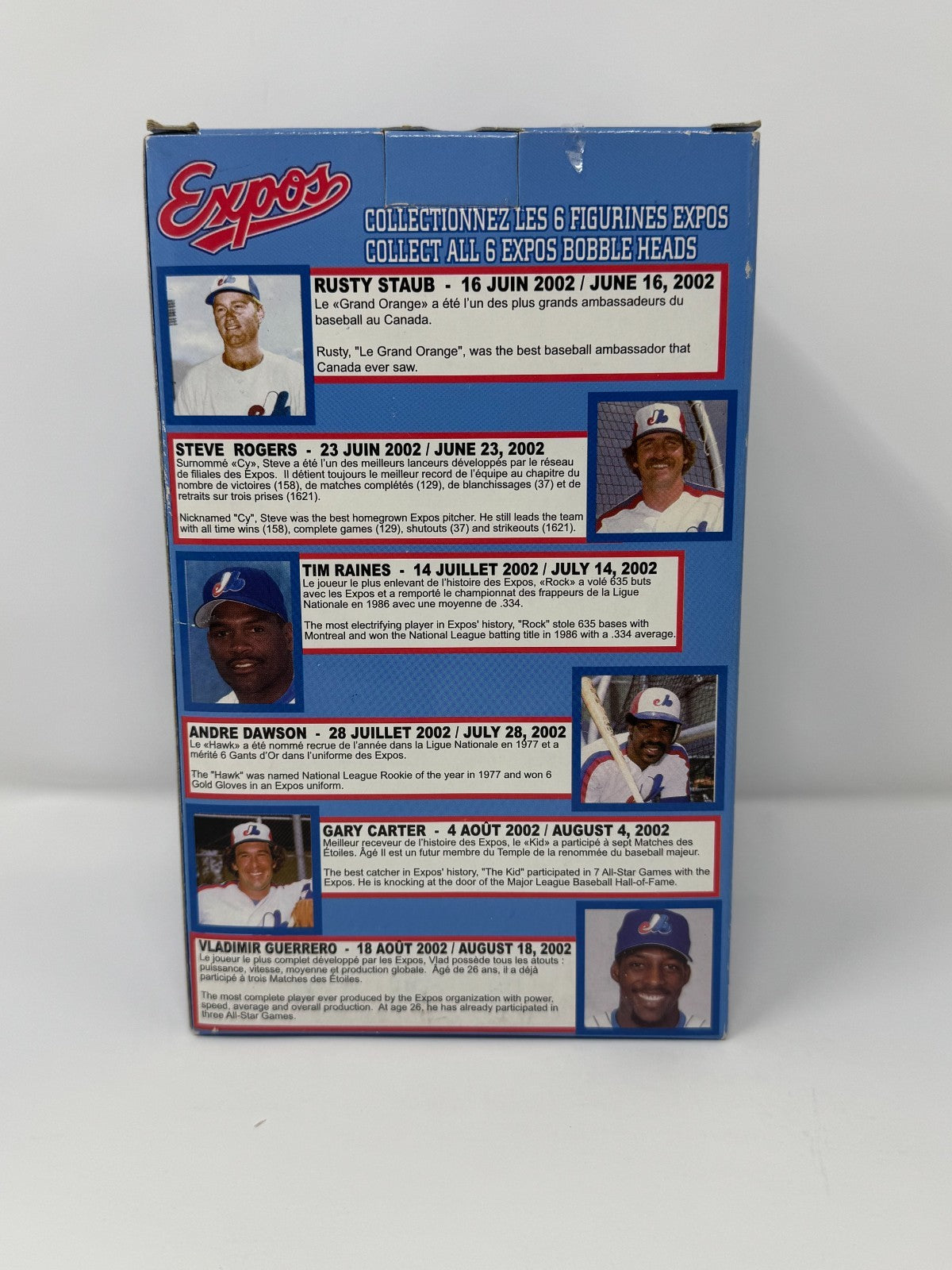 Bobble Dreams Montreal Expos Vladimir Guerrero Bobblehead MLB Baseball