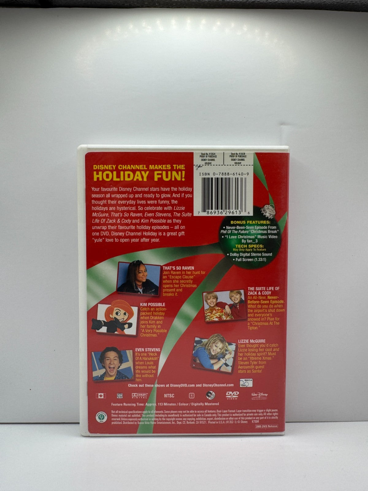 Disney Channel Holiday Compilation (DVD) Disney Animation