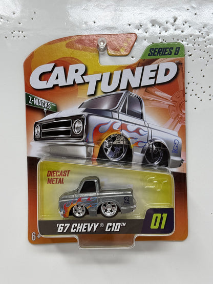 MGA Car Tuned Series 3 1967 Chevrolet C10 Z-Macks 1:64 Diecast