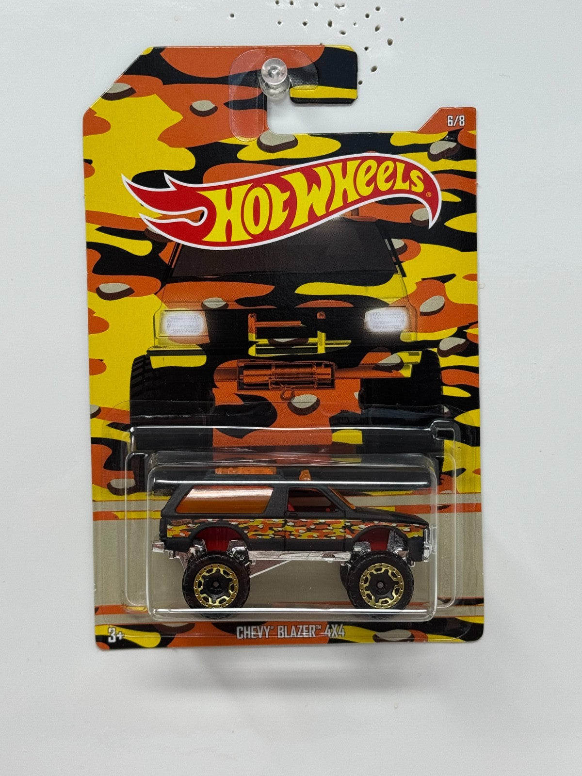 Hot Wheels Camouflage Chevy Blazer 4x4 1:64 Diecast