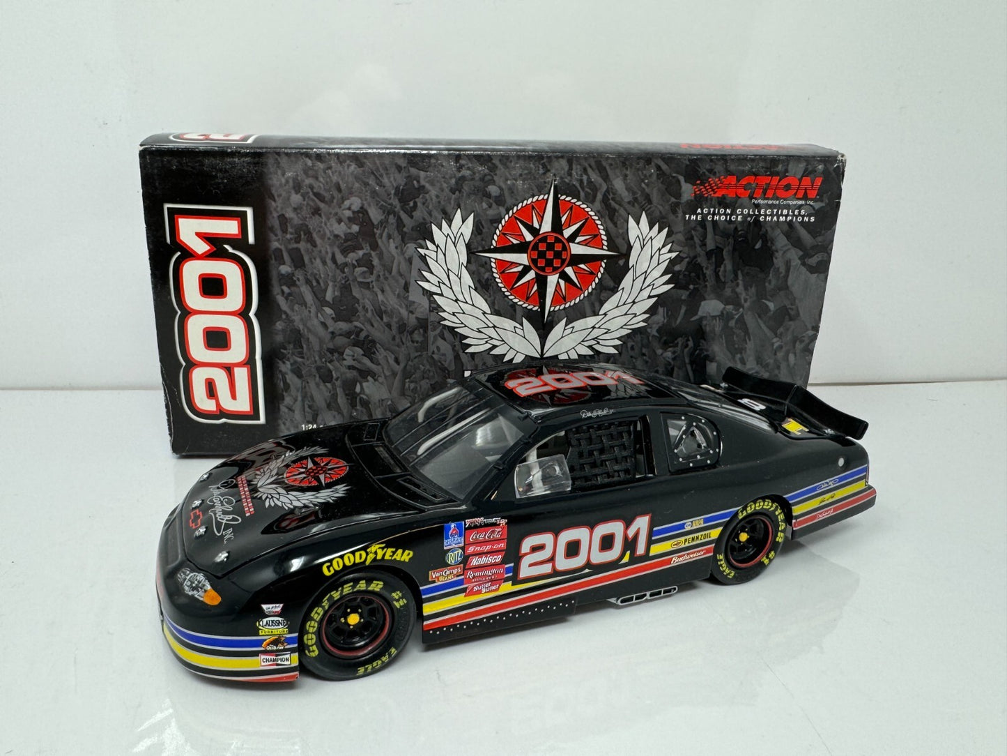 Action Nascar Dale Earnhardt Sr Pit Stop Practice Car Monte Carlo 1:24 Diecast