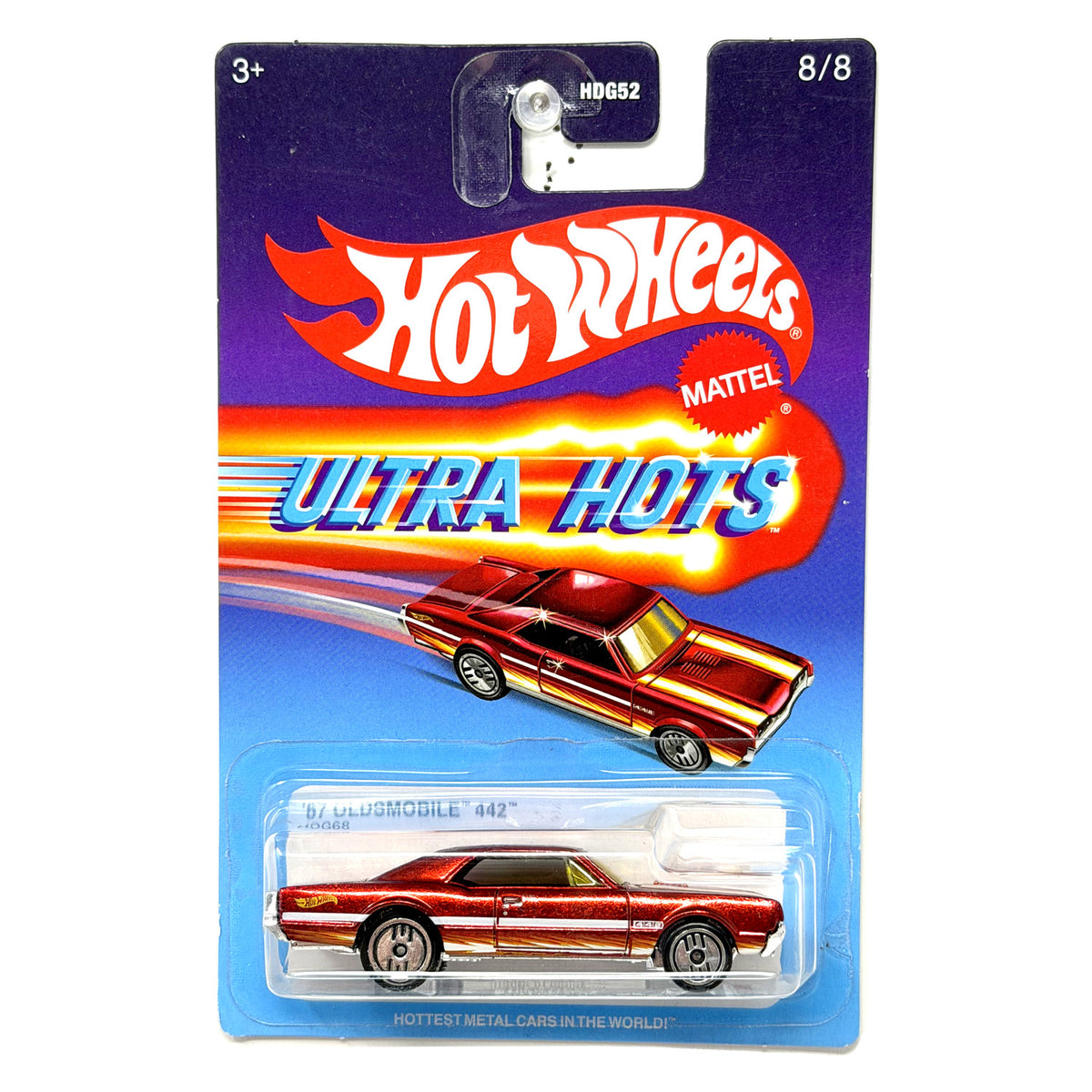 Hot Wheels Ultra Hots 1967 Oldsmobile 442 1:64 Diecast Red