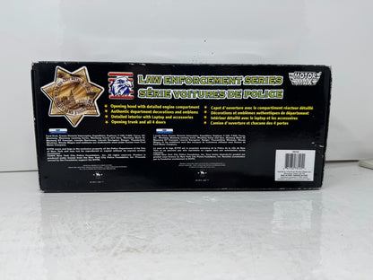 Motor Max RCMP Ford Crown Victoria Police Car 1:18 Diecast