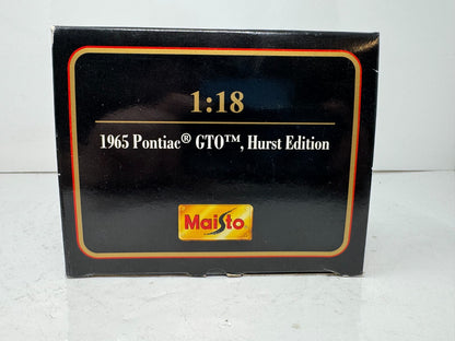 Maisto 1965 Pontiac GTO Hurst Edition Special Edition 1:18 Diecast