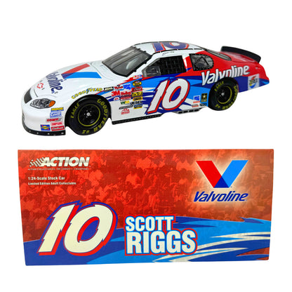 Action NASCAR #10 Scott Riggs Valvoline 2004 Monte Carlo 1:24 Diecast