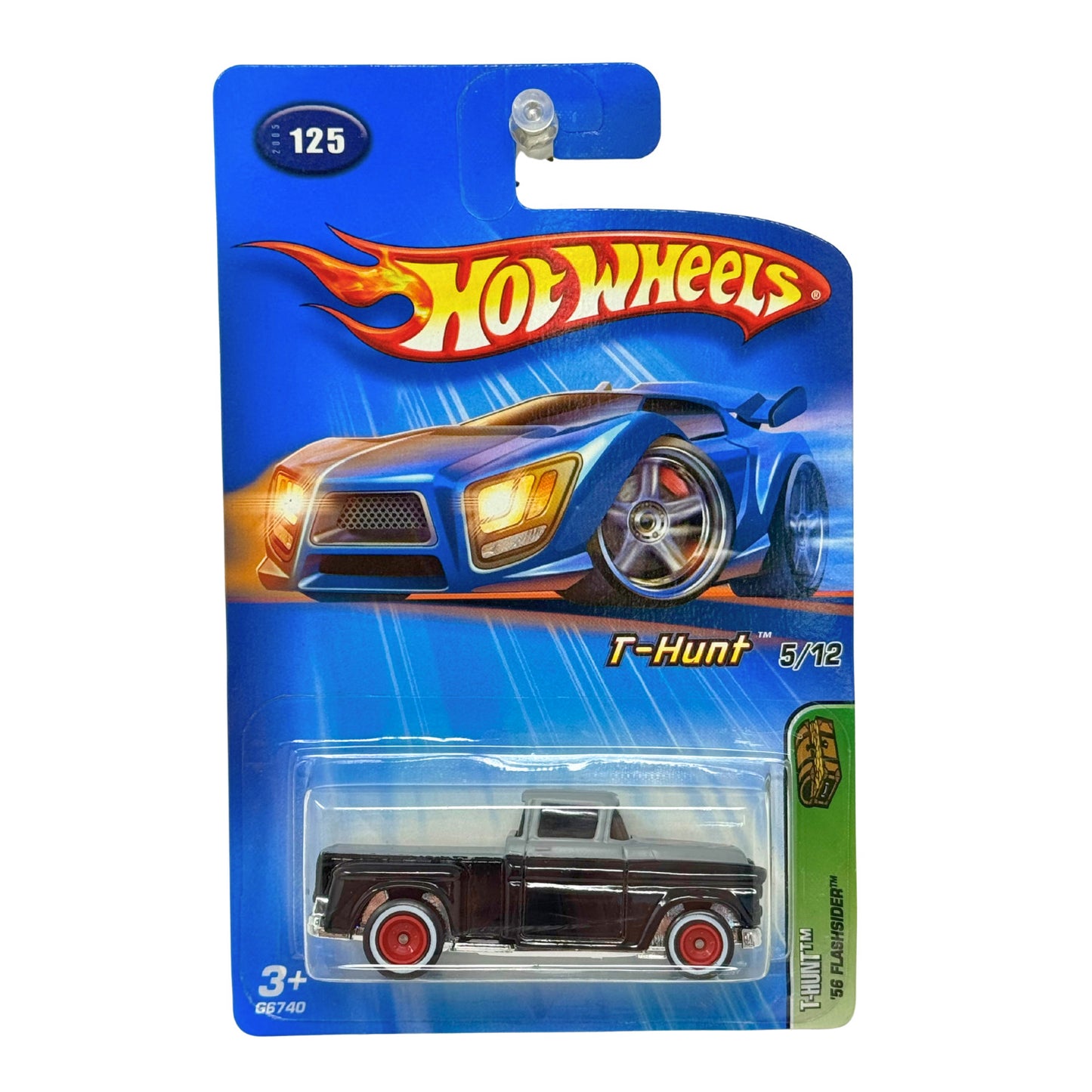 Hot Wheels T-Hunt 1956 Flashsider 164 Diecast Real Riders