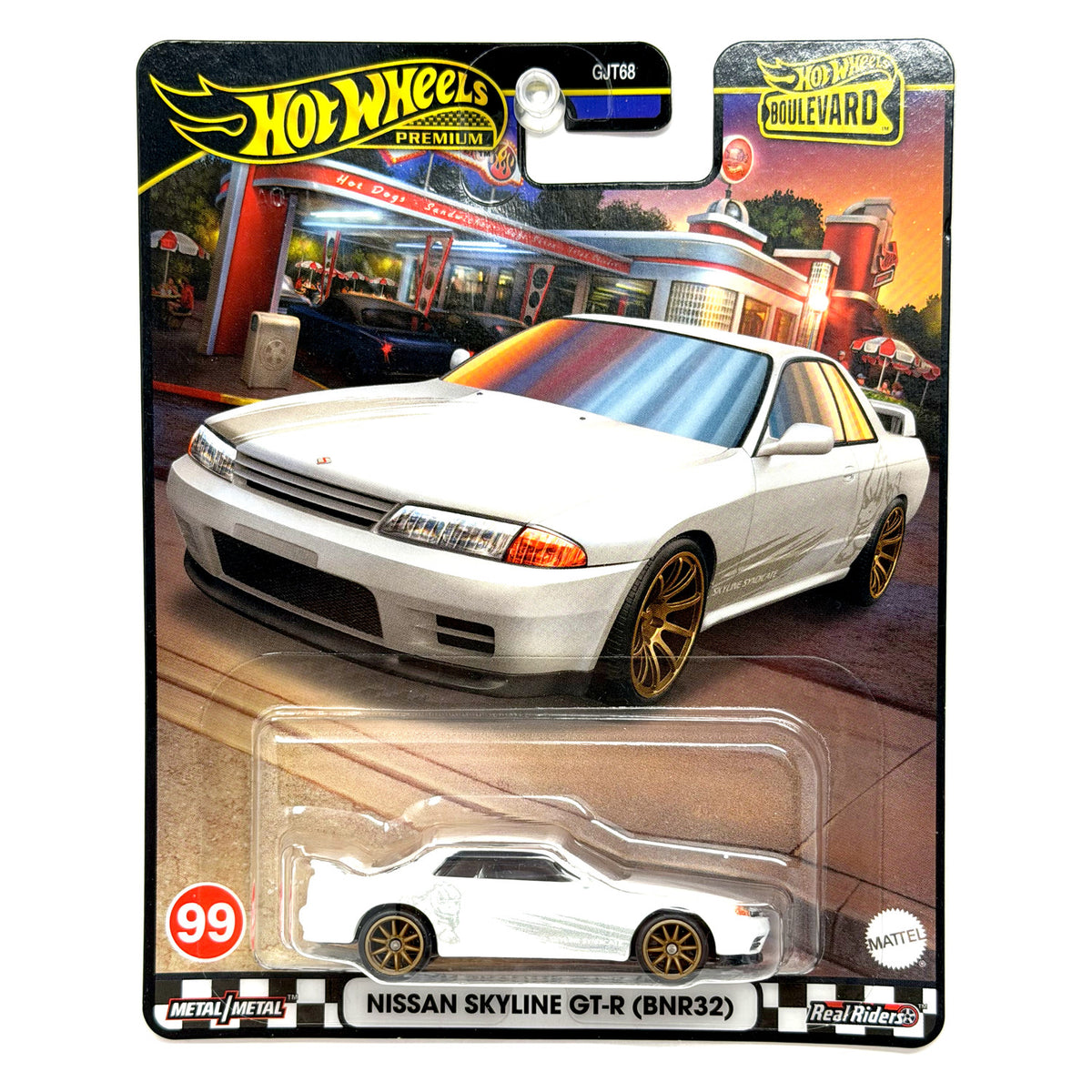 Hot Wheels Premium Boulevard #99 Nissan Skyline GT-R BNR32 1:64 Diecast