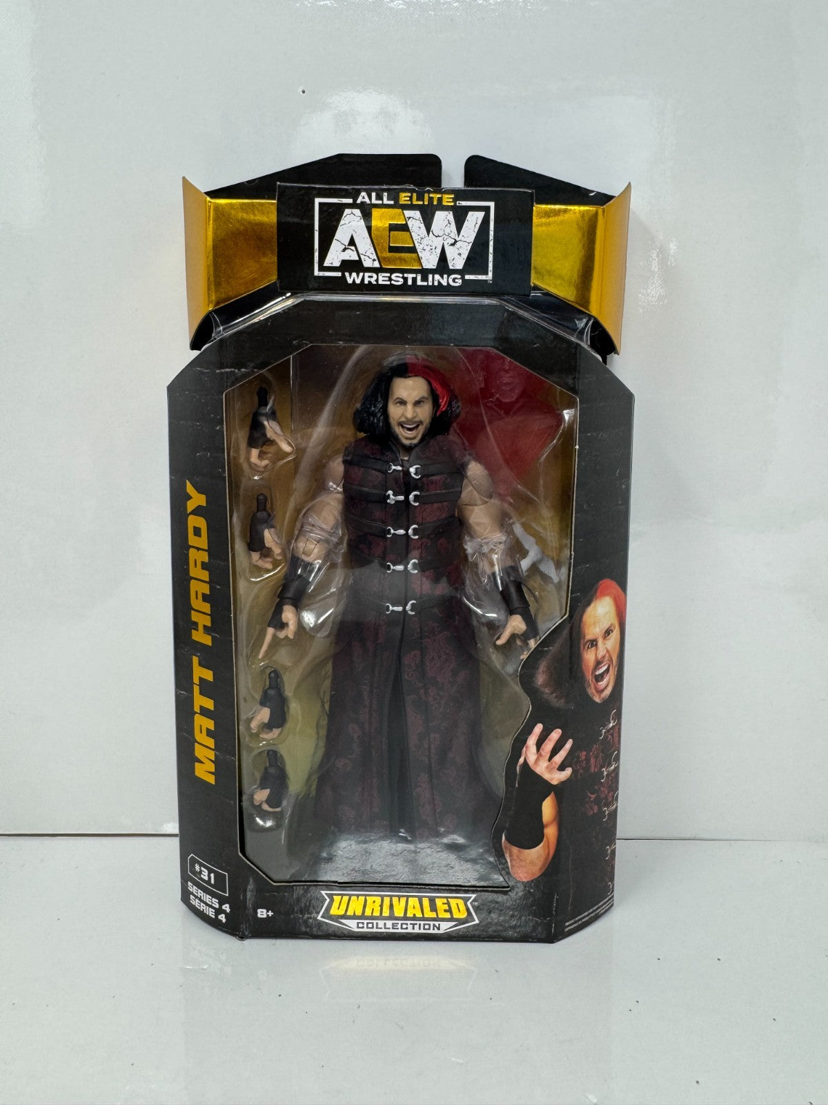 Jazwares AEW Unrivaled Series 4 Matt Hardy Action Figure