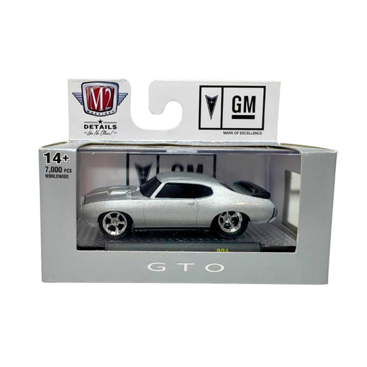 M2 Machines Ground Pounders 1969 Pontiac GTO 1:64 Diecast