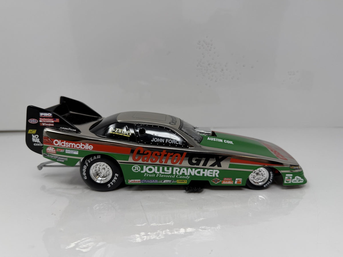 Action NHRA Historical John Force Castrol 1991 Oldsmobile Funny Car 1:24 Diecast
