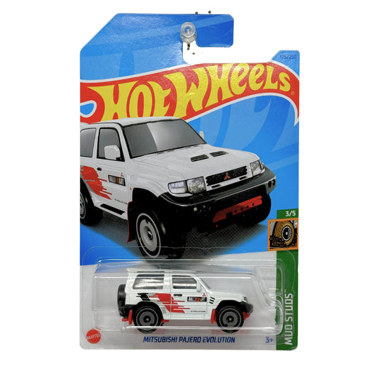 Hot Wheels Mud Studs Mitsubishi Pajero Evolution 1:64 Diecast
