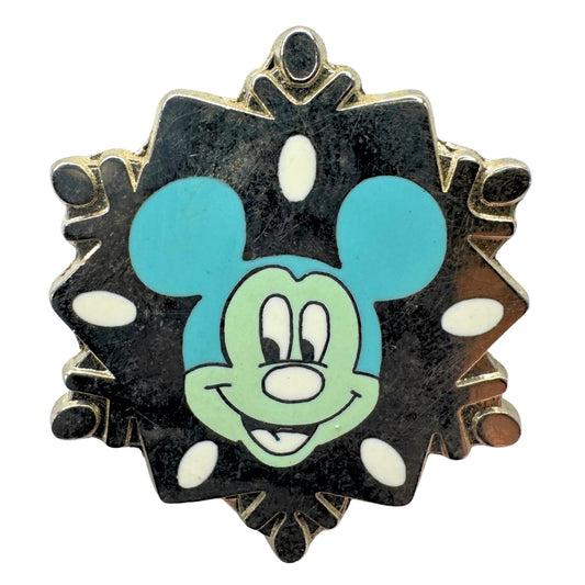 Disney Mickey Mouse Hotel Snowflake Collection Hidden Mickey Trading Pin DC2S1