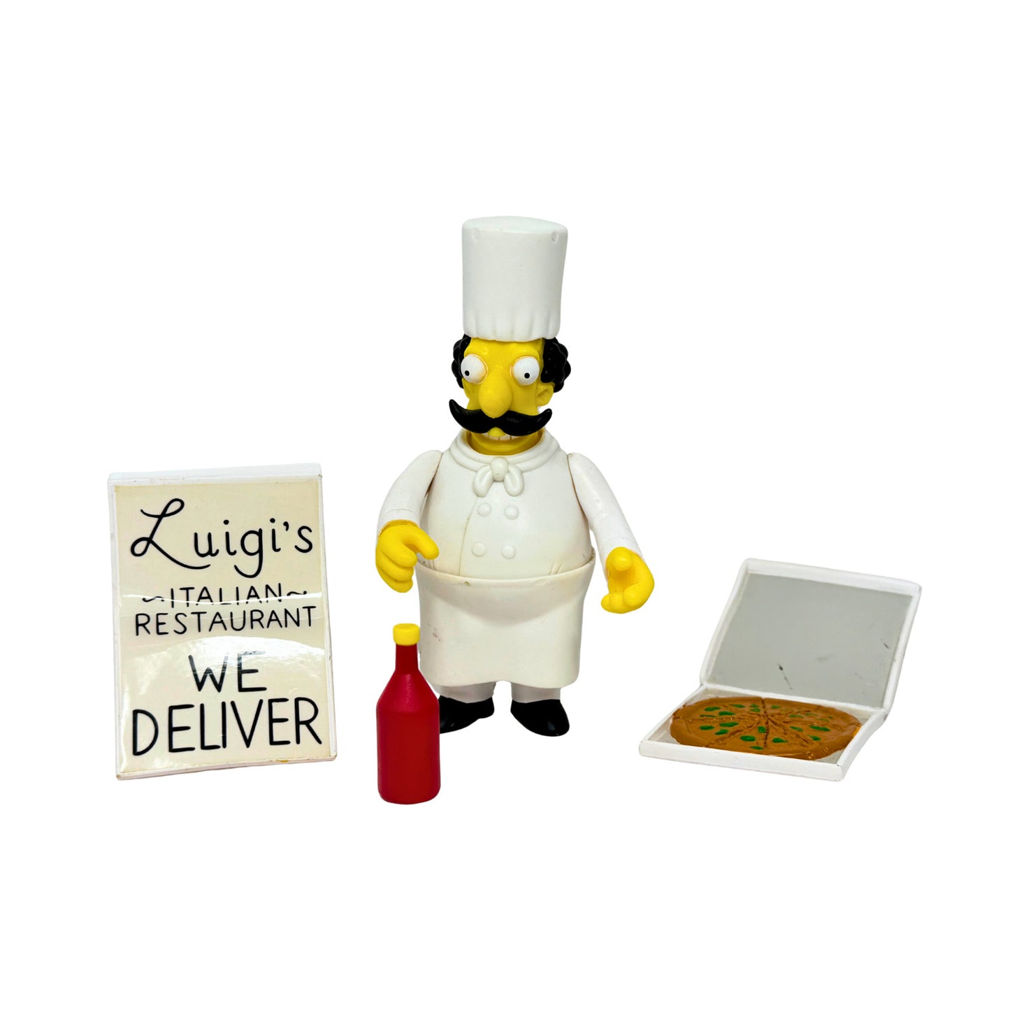Simpsons World of Springfield Luigi Risotto Figure Playmates
