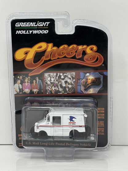GreenLight Hollywood Cheers U.S. Mail Long-Life Postal Vehicle 1:64 Diecast