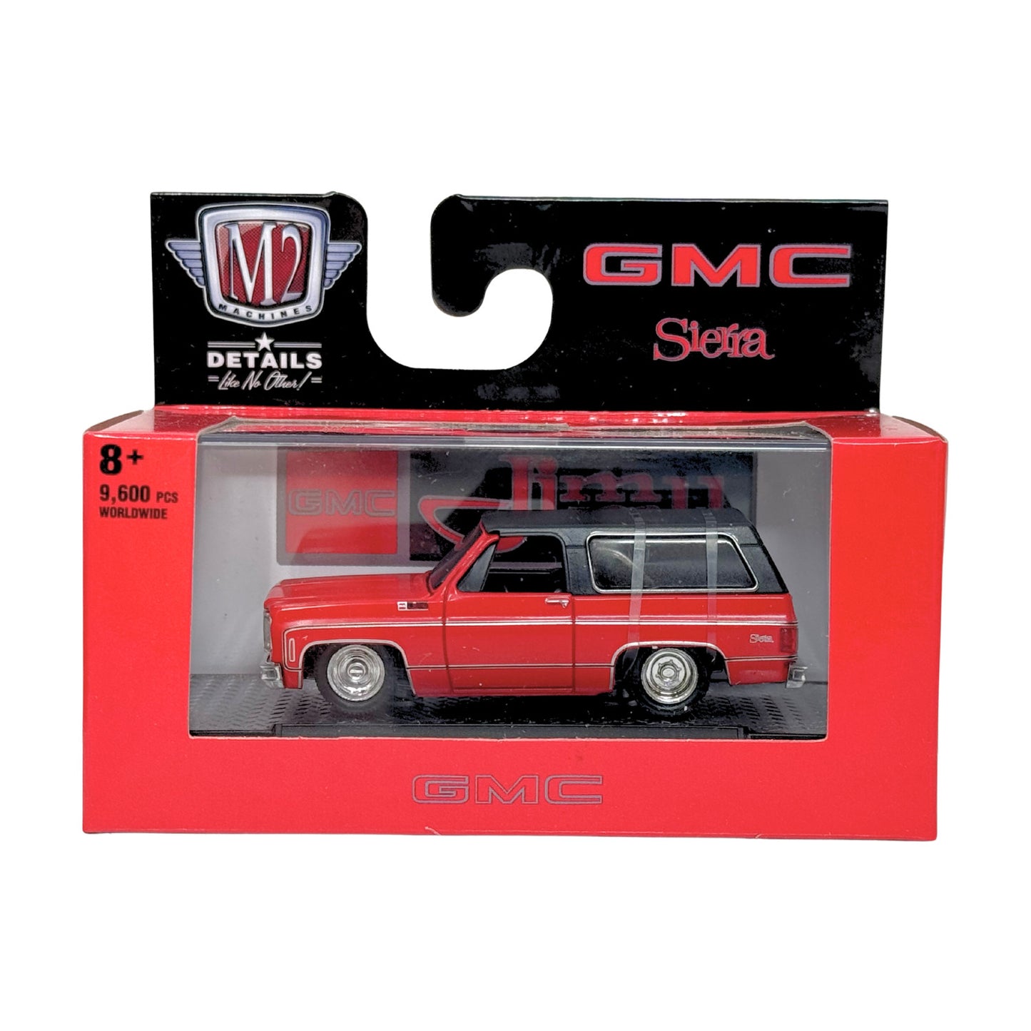 M2 Machines 1973 GMC Jimmy Sierra 1:64 Diecast Red