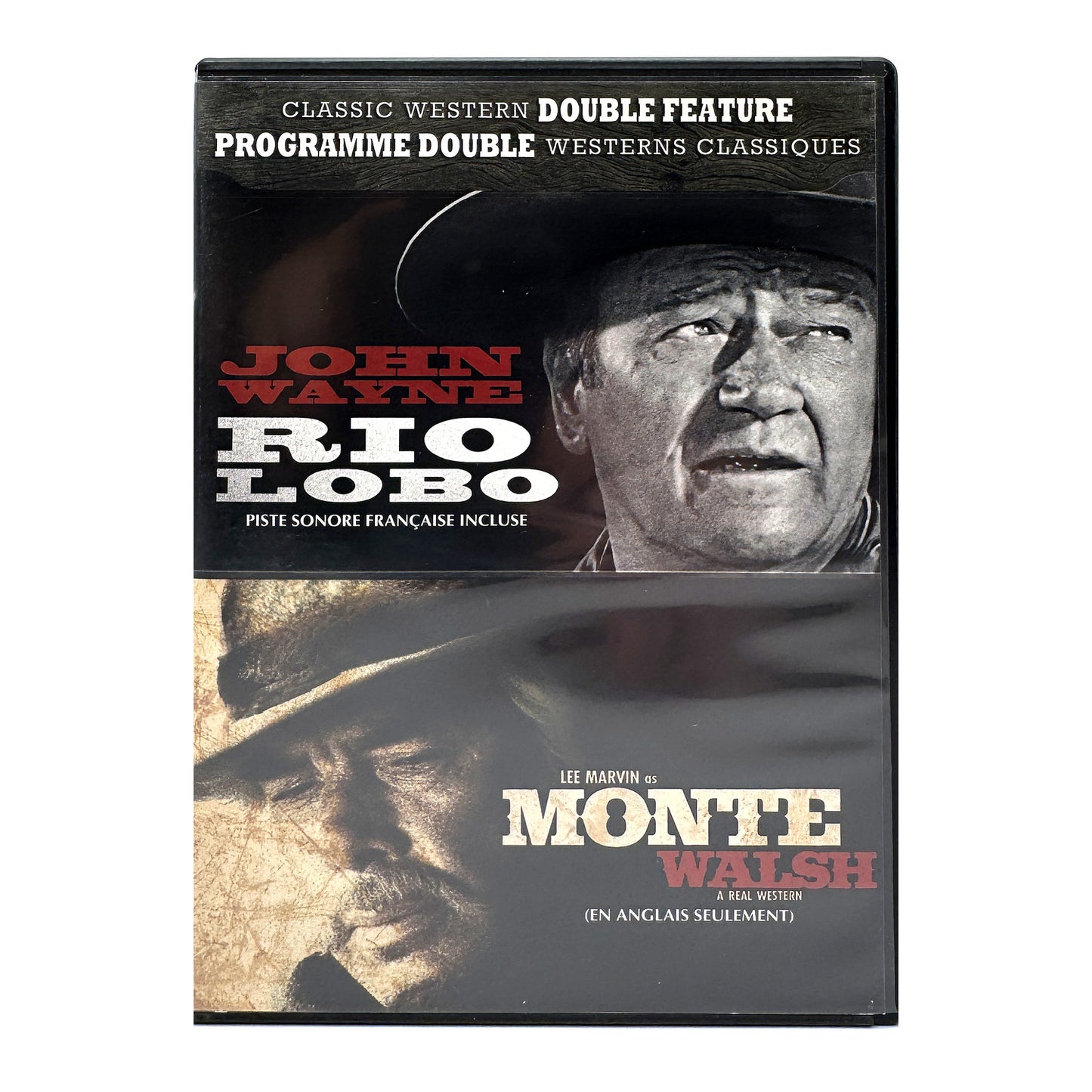Classic Western Double Feature Rio Lobo / Monte Walsh (DVD) Movie Collection