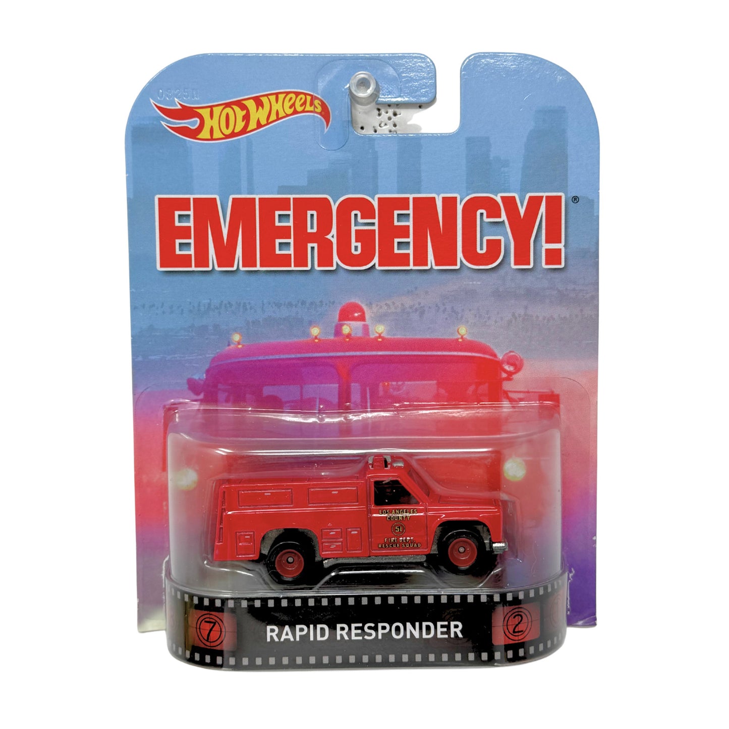 Hot Wheels Retro Entertainment Emergency! Rapid Responder 1:64 Diecast