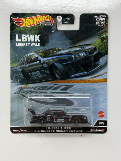 Hot Wheels Premium Mountain Drifters LB-ER34 Nissan Skyline CHASE 1:64 Diecast