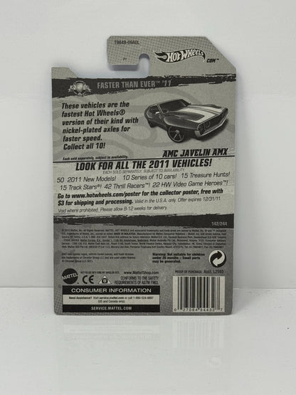 Hot Wheels Faster Than Ever AMC Javelin AMX 1:64 Diecast Factory Sealed