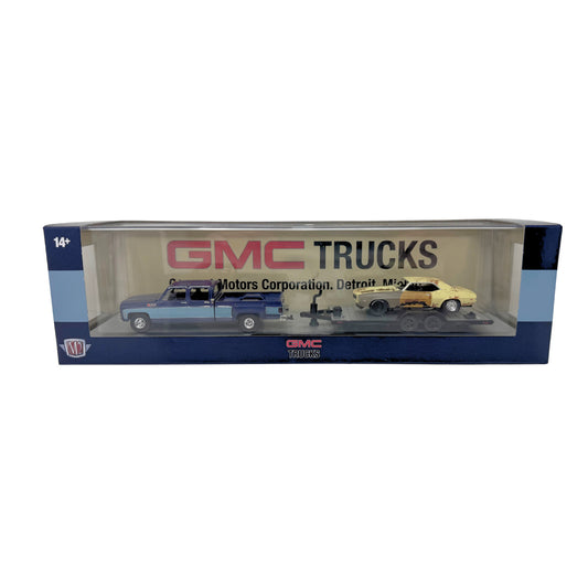 M2 Machines 1973 GMC Sierra 3500 & 1969 Camaro RS 1:64 Diecast