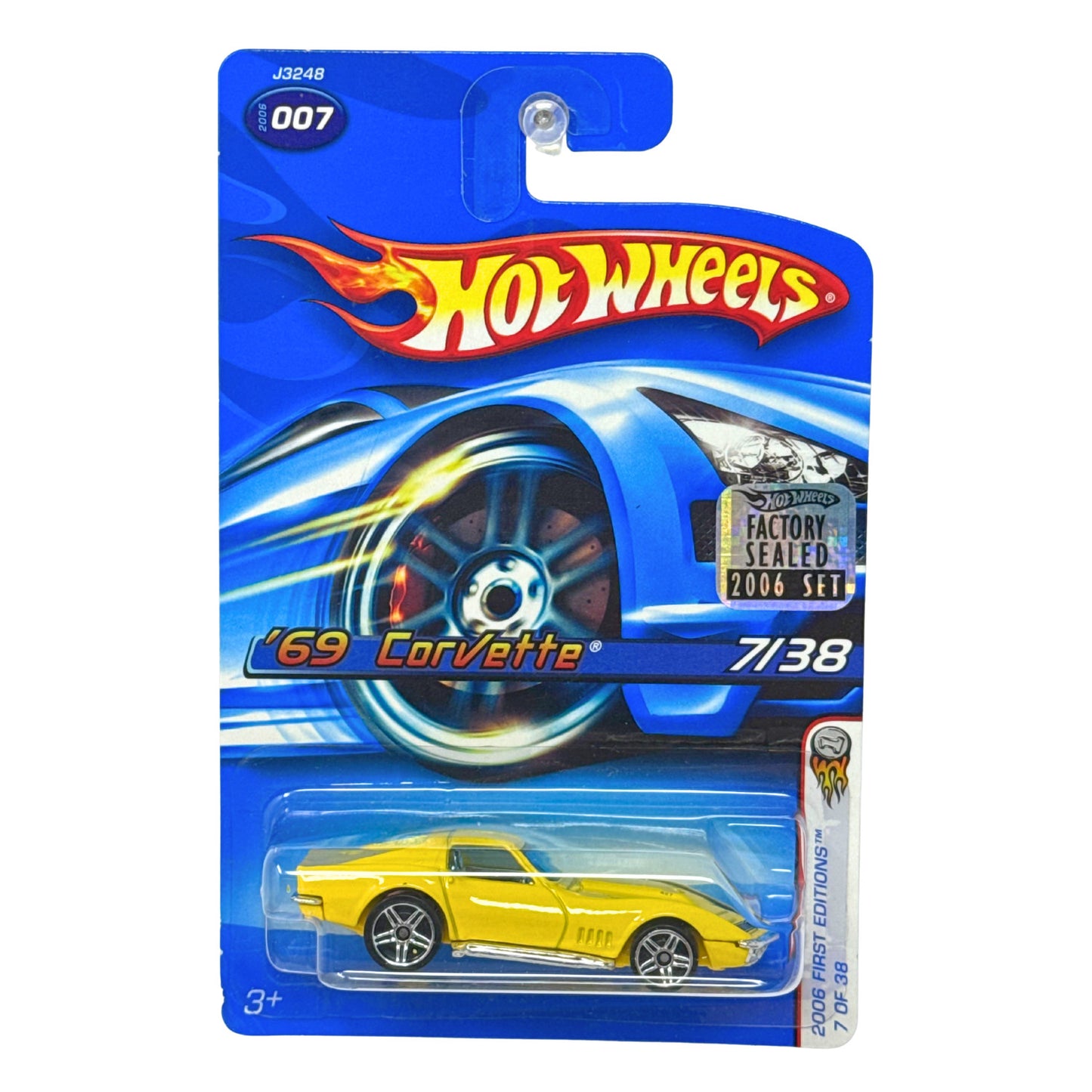 Hot Wheels First Editions 1969 Chevy Corvette 1:64 Diecast Factory Sealed