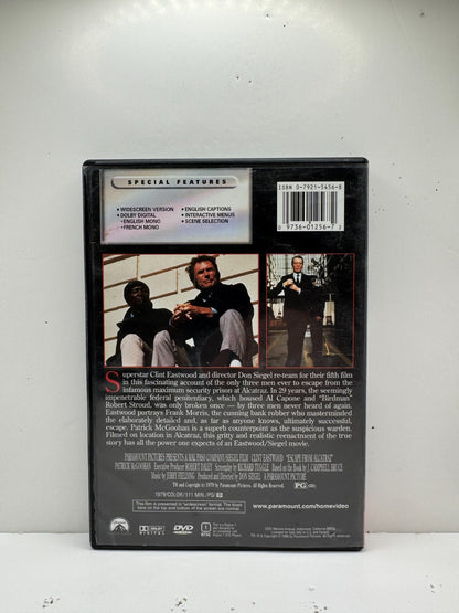 Escape from Alcatraz (DVD) Clint Eastwood Thriller