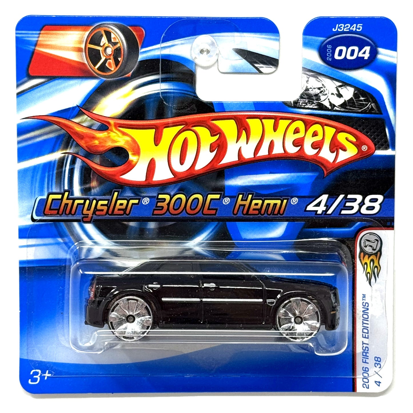 Hot Wheels 2006 First Editions Chrysler 300C Hemi 1:64 Diecast Black Short Card