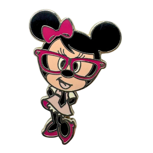 Disney Nerds Rock! Collection Minnie Mouse Trading Pin DC2S2