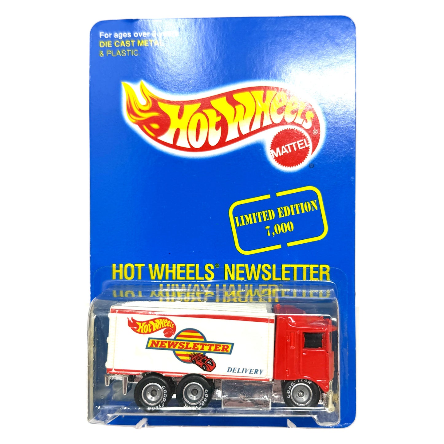 Hot Wheels Newsletter Hiway Hauler Limited Edition 1:64 Diecast
