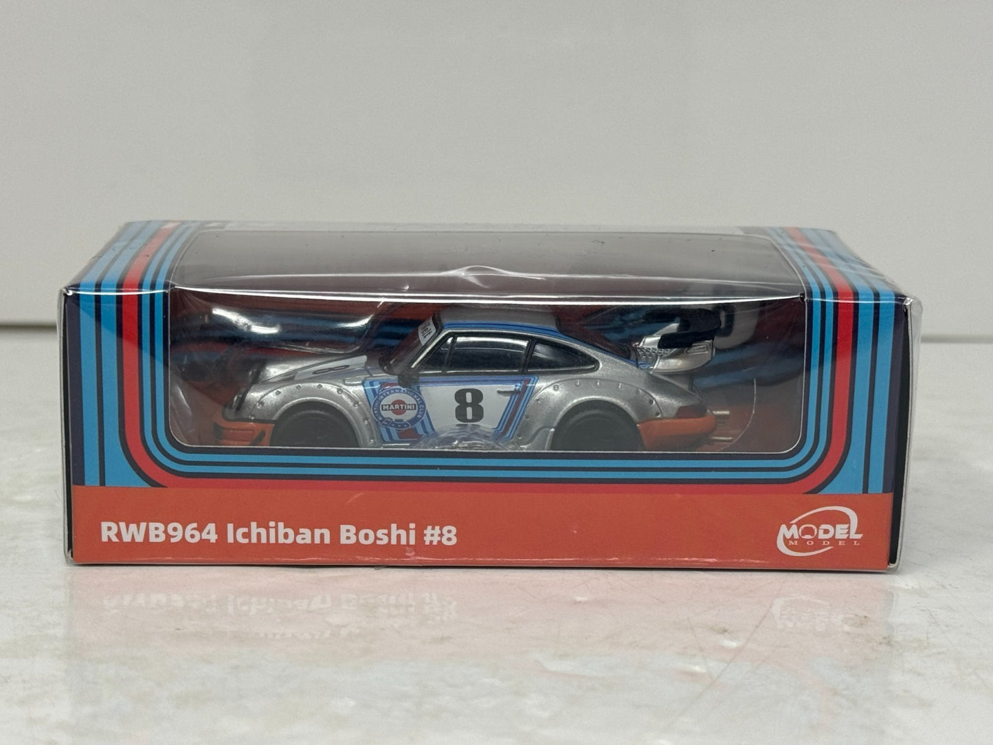 Model Model RWB964 Ichiban Boshi #8 Porsche 964 1:64 Diecast
