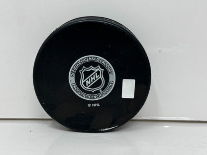 Jack Campbell Toronto Maple Leafs Signed NHL Autograph Puck Silver Auto