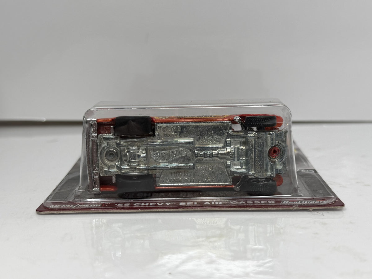 Hot Wheels HW Redliners 1955 Chevy Bel Air Gasser 1:64 Diecast Real Riders