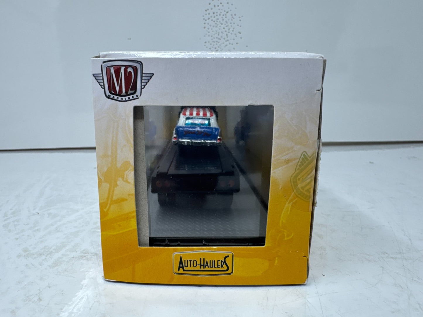 M2 Auto Haulers Chevy C-60 Truck & 1957 Chevy Sedan Delivery SEMA 1:64 Diecast