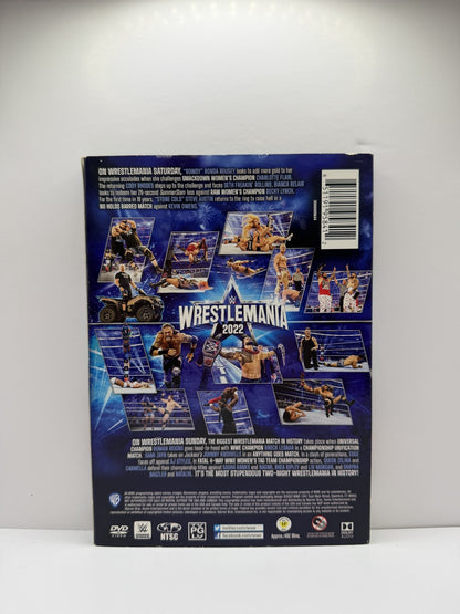 WWE WrestleMania 2022 (DVD) Roman Reigns Wrestling