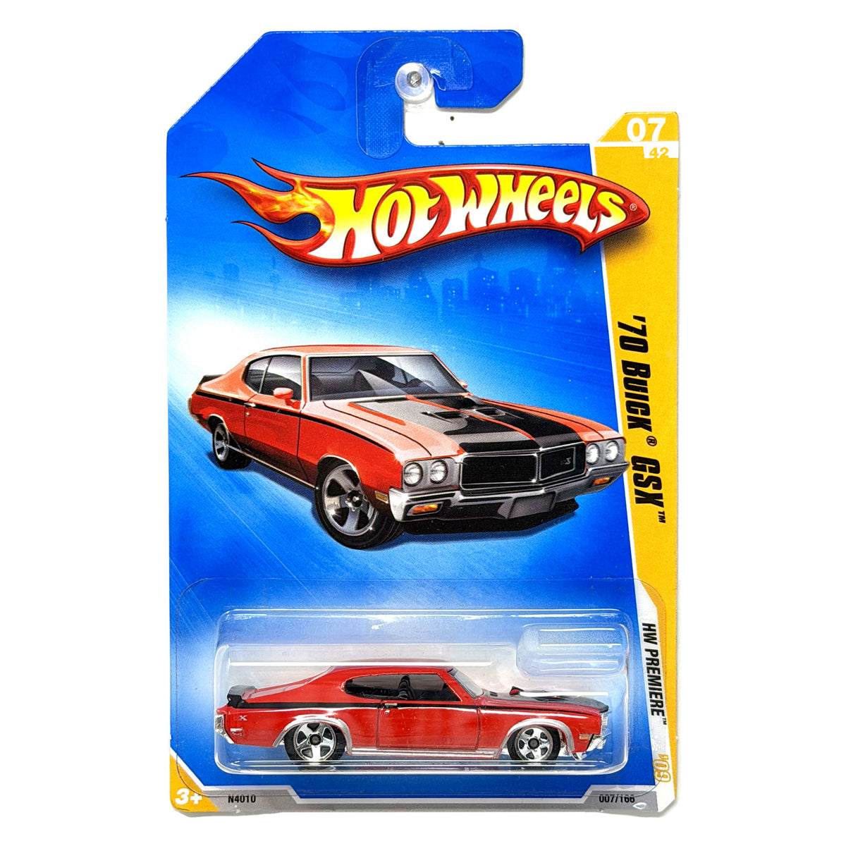 Hot Wheels HW Premiere 1970 Buick GSX 1:64 Diecast Red