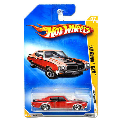 Hot Wheels HW Premiere 1970 Buick GSX 1:64 Diecast Red