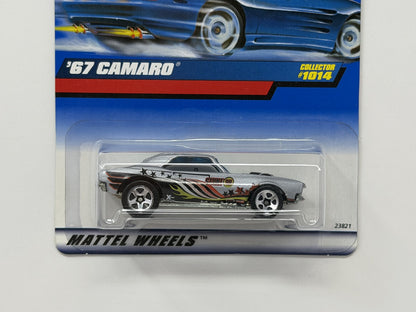Hot Wheels 1967 Chevrolet Camaro 1:64 Diecast Silver USA Card