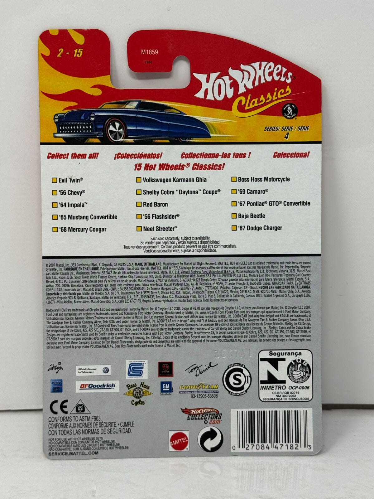 Hot Wheels Classics Volkswagen Baja Beetle Series 4 European Car 1:64 Diecast