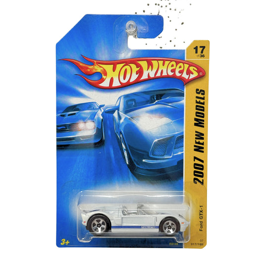 Hot Wheels First Editions Ford GTX-1 1:64 Diecast White