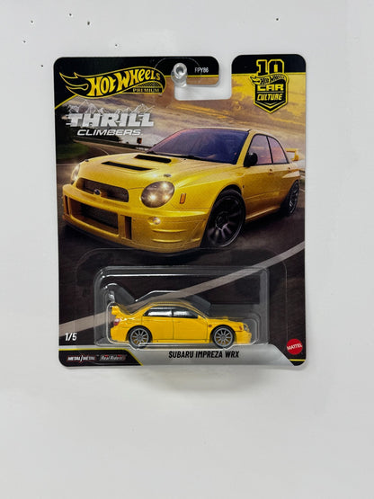 Hot Wheels Premium Thrill Climbers Subaru Impreza WRX 1:64 Diecast