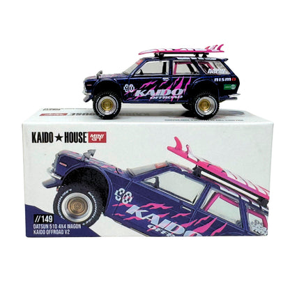 Mini GT Kaido House Datsun 510 4x4 Wagon 1:64 Diecast
