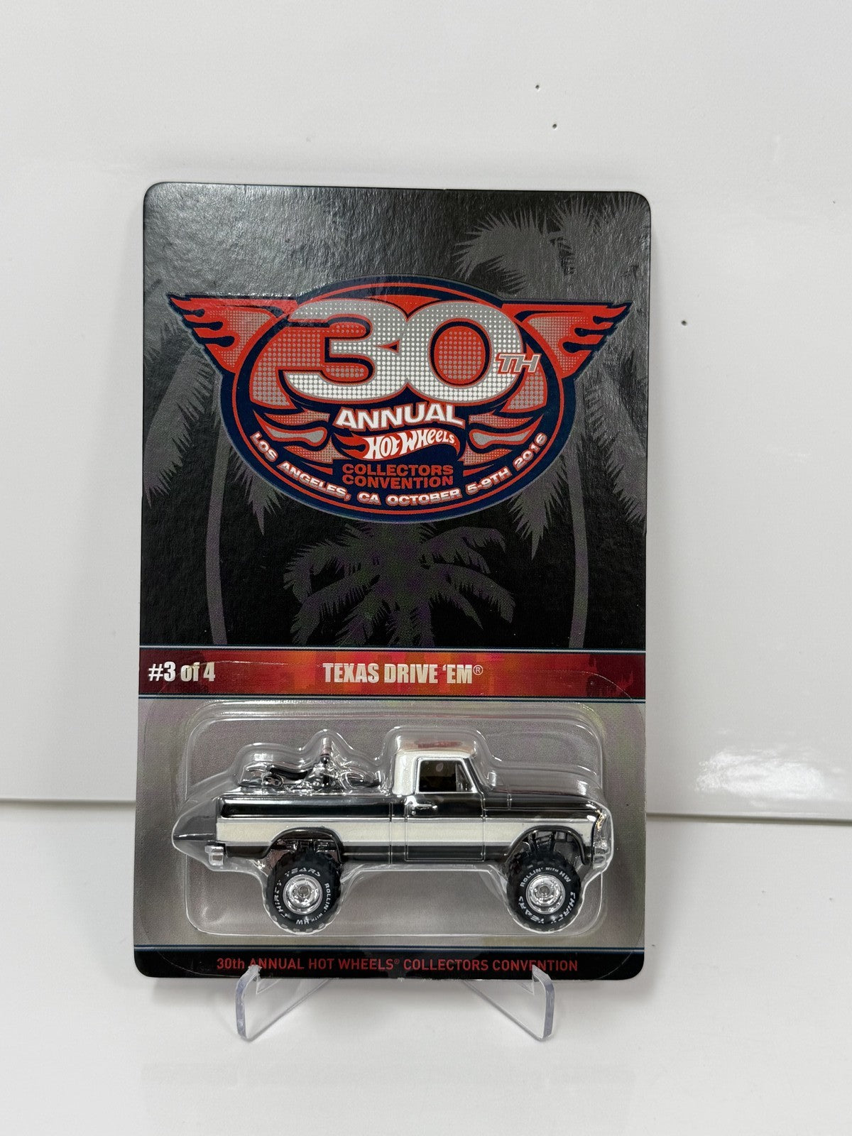 Hot Wheels 2016 30th Annual Collectors Convention Texas Drive 'Em 1:64 Diecast