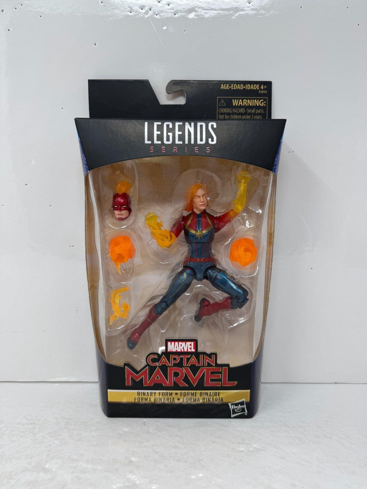 Marvel Legends Captain Marvel Binary Form Figure w/ Kree Sentry BAF Piece