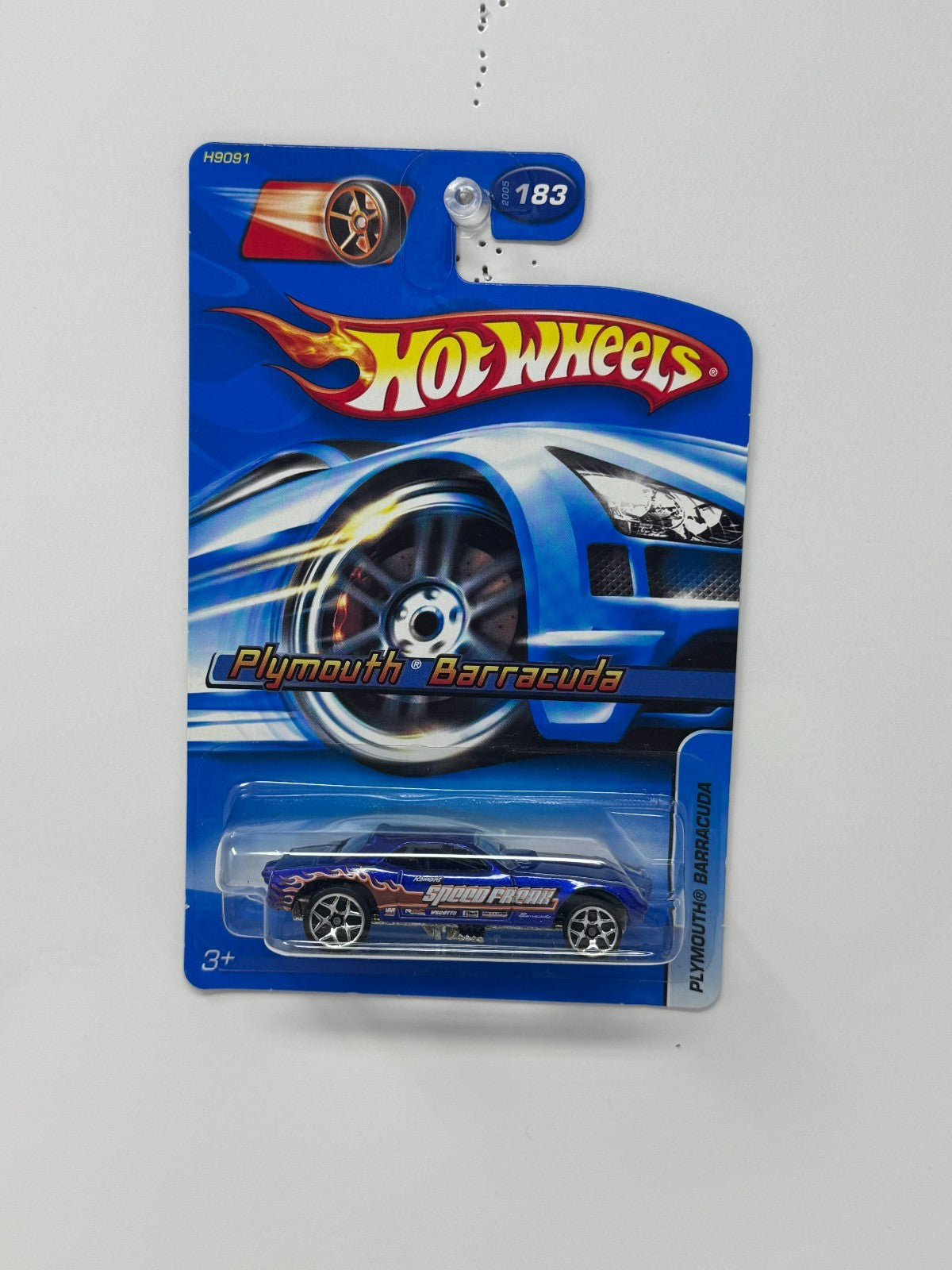 Hot Wheels Plymouth Barracuda Speed Freak 1:64 Diecast Blue V2
