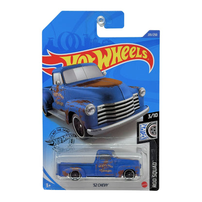 Hot Wheels Rod Squad 1952 Chevy 1:64 Diecast