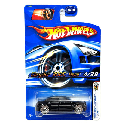 Hot Wheels 2006 First Editions Chrysler 300C Hemi 1:64 Diecast Black FTE